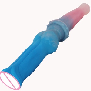 New Sex Toy 2021 Animal Realistic <b>Dildo</b> Double Ended Sex Tool Lesbian Gay Couple Sex Tool Double Head Silicone <b>Dildo</b> Gorgeous - Product Image 6