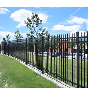 Panel <span class=keywords><strong>de</strong></span> <span class=keywords><strong>Valla</strong></span> <span class=keywords><strong>de</strong></span> Seguridad <span class=keywords><strong>de</strong></span> Hierro Forjado con Recubrimiento <span class=keywords><strong>de</strong></span> Polvo Negro <span class=keywords><strong>de</strong></span> 6FT x 8FT, Fácil <span class=keywords><strong>de</strong></span> Montar, Malla <span class=keywords><strong>de</strong></span> Alambre Soldada <span class=keywords><strong>de</strong></span> Acero para Exteriores - Product Image 2