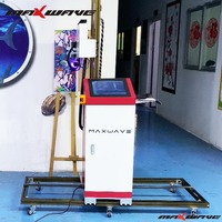 Imprimante murale adhésive 3D pour peinture à l'huile UV, impression pleine couleur, fonctionne avec DX7, une tête pour mxkw