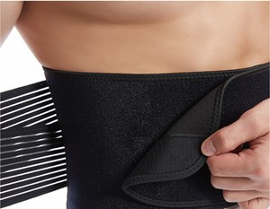 Protector <span class=keywords><strong>Lumbar</strong></span> de neopreno ajustable, cinturón de soporte para la cintura, dolor de espalda y columna - Product Image 5