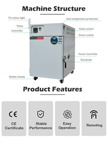 Oven pengering industri presisi tinggi pemanasan cepat sirkulasi udara panas ruang uji guncangan termal baterai - Product Image 5