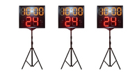 Reloj de Cuenta Regresiva para baloncesto, resistente al agua, 24s, cronómetro personalizado, marcador LED, electrónico, Digital, tablero led de Cuenta atrás 24s