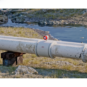 大口径DN1000水・排水・都市用RS485 ModbusパルスIP68デジタルスマート磁気流量計 - Product Image 4