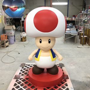 Tùy chỉnh linh vật Mario Bros hình/hiển thị/tượng/điêu khắc - Product Image 3