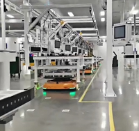 Robots de manutention d'entrepôt logistique d'usine de robot intelligent mobile autonome Robots Robot industriel Mobil AGV Palette
