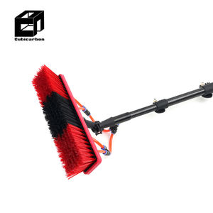 उच्च दबाव कार्बन फाइबर खिड़की साफ करने के लिए उच्च दबाव कार्बन फाइबर खिड़की की सफाई उपकरण के साथ ब्रश सौर पैनल सफाई उपकरण - Product Image 6