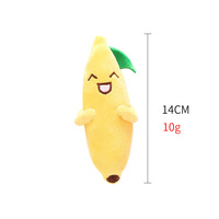 Adorable jouet en peluche pour chat, en forme de fruit, avec herbe à chat intégrée, pour le nettoyage des dents