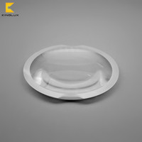 Lentille asphérique 102mm Double Convexe Biconvex Verre Lentilles 4 Pouces pour Led Wall Washer Light