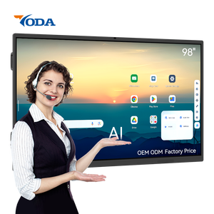 Yoda EDLA Partage d'écran sans fil Réunion 4K 120Hz 512 Go Tableau blanc interactif multimédia électronique Android 15 - Product Image 1