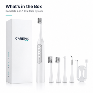 Carepik Nouveau Nettoyeur Interdentaire Portable Étanche IPX7 Sans Fil avec 3 Modes pour la Santé Quotidienne des Gencives et Brosse à Dents Sonique - Product Image 6