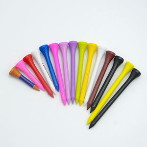 Personal isierte Bambus Golf Tees Schubladen box Paket Packung mit 50 oder stabilen und zuverlässigen Golf Tees Logo <span class=keywords><strong>Custom</strong></span> Available - Product Image 5