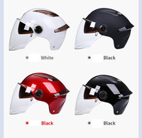 2024 casque de moto électrique personnalisé casques de sécurité à double lentille pour hommes et femmes casque de moto