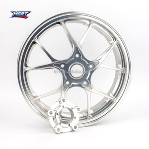 12 "rèn nhôm vành bánh xe vespa phía trước và phía sau thiết lập cho Piaggio VESPA đua xe gắn máy bánh xe - Product Image 5