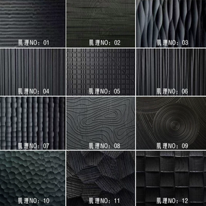 Paneles de Pared de Madera MDF Sólida 3D Duraderos, Paneles Acústicos, Revestimiento Decorativo para Paredes Interiores y Exteriores - Product Image 5