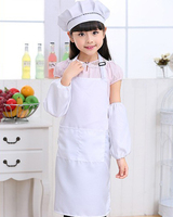 Chef pour enfants cuisinier cuisine uniforme Halloween Costume ensemble 3-13 ans enfants Restaurant serveur vêtements chapeau pour fête Cosplay