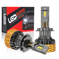 Ampoule de phare LED de voiture HYNBYZJ modifiée 180W 32000LM, ampoule LED H4, 9005, 9006, H11, ampoule LED 6000k, ampoule de phare LED H7, 12-24V