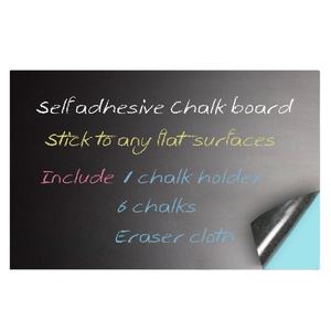 <span class=keywords><strong>Tableau</strong></span> Noir Magnétique Adhésif Grande Feuille Rouleau Papier Peint - Product Image 1