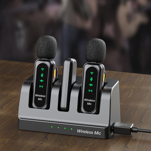 Nuevo Micrófono Lavalier Mini K7 con Base de Carga Tipo-C/iOS, Adecuado para Transmisiones en Vivo al Aire Libre y Grabación de Reuniones - Product Image 4