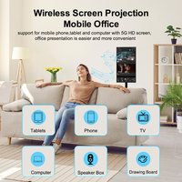 Eimio, téléviseur intelligent Android LED blanc de 21,5 pouces le plus populaire, alimenté par batterie, avec écran tactile, WIFI, mobile, FHD, portable