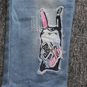 Ventes en gros d'ensembles de vêtements pour bébés filles, couleur moutarde, chemises et jeans - Product Image 5