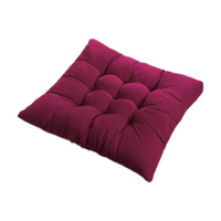 Coussin de sol - Coussin d'assise carré doux tissé écologique 100% coton ergonomique multifonctionnel pour salon, méditation, décoration intérieure