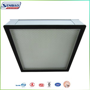 OEM nhà máy 300x300 Mini Xếp Li H14 Bộ lọc Hepa H13 sợi thủy tinh giấy bảng giá cả cạnh tranh Bộ lọc không khí cho HVAC/AHU/phòng sạch - Product Image 5