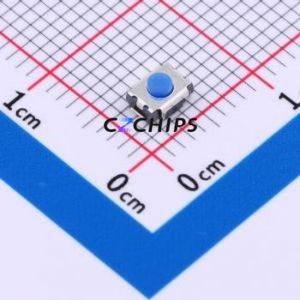 YTS-A011-2B Tactile Switch SMD Switch Single Pole Single Throw Round Button 2.5N Vertical Mount - Product Image 1