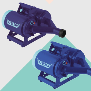 GEMINI Parallel <span class=keywords><strong>Dog</strong></span> Pet Riesiger Blow Force Trockner Gebläse mit variabler Geschwindigkeit Doppel motor Blaster Secador Para Perros - Product Image 1