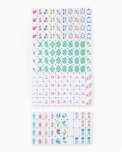 Juego de Mahjong Americano Personalizado de Lujo, Plegable y Portátil, con Fichas de Acrílico Verde Claro y Mesa de Mahjong - Product Image 1