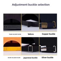 Casquette de baseball tendance de marque de mode, style américain et européen, en coton, 6 panneaux, réglable, casquettes brodées personnalisées