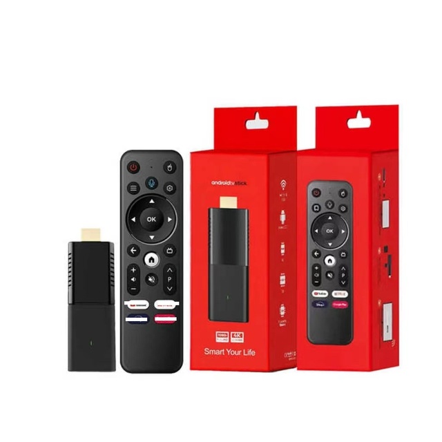 Uuvision UHD Q3 Android TV Stick Stick 4K Android 10 Dongle 2GB 16GB Dual WIFI Low Price Smart Set Top Box