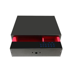 KAVEY Eingebauter Biometrischer Fingerabdruck-Wandsafe Versteckter 4mm Stahl Digitaler Passwort-Schmuckaufbewahrungstresor - Product Image 2