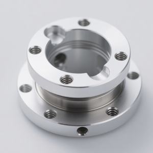 Usinage de tournage CNC personnalisé Pièces de suppresseur en aluminium 6061 7075 en acier inoxydable - Product Image 1