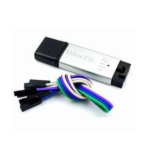 Vỏ nhôm CP2102 <span class=keywords><strong>USB</strong></span> 2.0 để <span class=keywords><strong>TTL</strong></span> <span class=keywords><strong>UART</strong></span> mô-đun 5pin chuyển đổi nối tiếp STC thay thế FT232 mô-đun hỗ trợ 5V 3.3V - Product Image 1