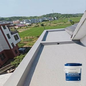 Revestimiento de Techo Ecológico de Secado Rápido y Resistente a los Rayos UV, Cemento Acrílico Impermeable Económico con Aplicación de Brocha - Product Image 4
