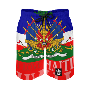 Bơi Quần Short Bằng Chứng 1804 Vest Phong Cách T-Shirt Haiti Tank Nút Áo Hoodie Haiti Cờ Áo Sơ Mi Bandana T-Shirt - Product Image 5