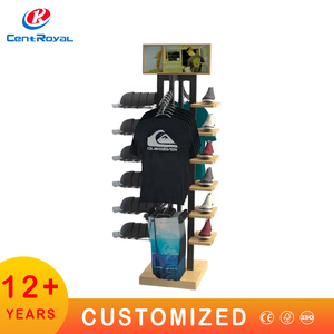 Expositor <span class=keywords><strong>de</strong></span> Metal Personalizado con Recubrimiento en Polvo para Calzado Deportivo, Perchero, Estante para Ropa Interior, Sujetadores, Jeans, Lencería y Zapatos - Product Image 4