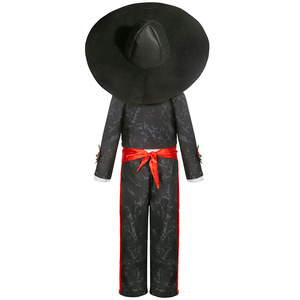 Nouveau Costume <span class=keywords><strong>d</strong></span>'Halloween pour Enfants Jour des Morts Squelette Fantôme Horreur Cosplay Tenue pour Carnaval et Fête pour Enfants - Product Image 6