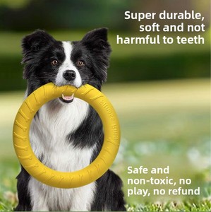 EVA Eco-vriendelijk hondenspeelgoed, kauwbestendig, tegen verveling, voor grote honden (Border Collie Golden Retriever Puppy) Model LH-1 - Product Image 3