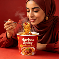 Penjualan Langsung Pabrik Mie Harissa Afrika Utara Harga Murah Mie Instan Pedas Grosir