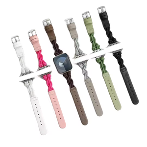 <span class=keywords><strong>Bracelet</strong></span> de remplacement en <span class=keywords><strong>cuir</strong></span> véritable de haute qualité pour <span class=keywords><strong>Apple</strong></span> <span class=keywords><strong>Watch</strong></span> Band 8/7/6/5/4/3/2 - Product Image 1