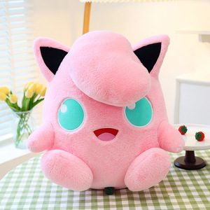 Hot verkopende nieuwe Jigglypuff knuffel met konijnenvacht textuur, grote knuffelpop voor klauw- en schaarmachines, rechtstreeks van de fabriek, groothandel. - Product Image 6