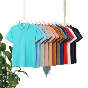 T-shirt unisexe en coton tricoté respirant de haute qualité, personnalisable avec logo, idéal pour le sport, le golf, à manches courtes et couleur unie - Product Image 1