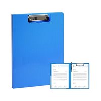 Carpeta de Documentos A4, Carpeta de Oficina con Clip Doble, Bloc de Escritura