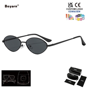Gafas de Sol para Mujer Boyarn con Lentes UV400, Nuevo Modelo Unisex con Monturas Pequeñas, Venta al por Mayor, Lentes de Visión Nocturna para Hombre - Product Image 1