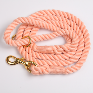 OKEYPETS-Correa de algodón suave y ecológica para perro, correa de lujo hecha a mano, colorida - Product Image 1