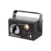 Projecteur laser 3-en-1 RGB LED avec effets de lumière stroboscopiques et sonores, idéal pour DJ, soirées, KTV, bars, clubs, mariages et décorations de fêtes