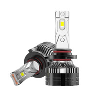 Phare LED automobile R5 17000LM avec refroidissement en aluminium, ampoule de phare LED universelle pour voiture et camion