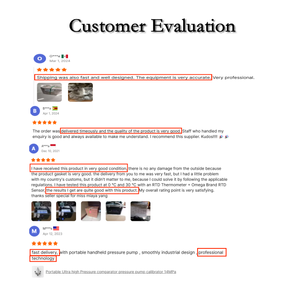 HSIN685 akıllı dokunmatik ekran basınç göstergesi kalibratör taşınabilir elektronik basınç test cihazları 0.02% FS basınç - Product Image 3