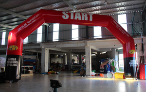 Arco inflable FINISH en oferta para eventos de venta y publicidad comercial al aire libre - Product Image 2